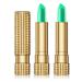99native lipstick beauty bright crystal jelly lipstift magic temperature change color lip balm long stop moisturizing and nourishing lipstick (green)