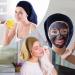 TCOTBE 3 Pcs Silk Bonnet Set for Sleeping | Soft Satin Long Sleep Caps for Hair Care | Wide Elastic Band for Women with Long, Curly, or Hair Loss - Black - Buy Online on GoSupps.com