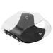 ULTECHNOVO Plateau de Maquillage Portable Noir Surface Lisse Palette de M lange Cosm tique Multifonction pour Fond de Teint et Fard Paupi res Outil Indispensable pour Maquilleurs et