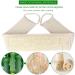 4-Piece Natural Loofah Exfoliating Back Scrubber Set with Long Wooden Handle - Double-Sided Bath Sponge Pad for Shower and Spa - Buy Online on GoSupps.com
