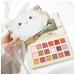 JOYTILLGU Beauty Palette 18 Colors Eyeshadow Palette Lazy Cat Animal Eye Shadow Matte Palette Cosmetic Shine Eye Beauty Makeup Glitter Eyeshadow Palette18 colors