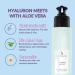 Hyaluronic Acid Moisturiser Gel with Organic Aloe Vera | Natural Vegan Face Care | Intensive Hydration & Anti-Ageing - 100ml - Buy Online on GoSupps.com