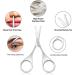 Majestik+ Rounded Tip Scissors: Nose, Ear, Eyebrows, Beard & Moustache Trimming - Buy Online on GoSupps.com