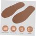 FOMIYES Kids Shoe Inserts | Child Insoles & Cushions for Comfort | Brown Insoles for Children - Buy Online on GoSupps.com