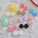 Buy Brown Colored Contact Lens Box - Flat Frosted Double Companion Care DIY Box for Single Lenses - Buy Online on GoSupps.com