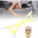 Minifinker Jaw Support Belt - Adjustable Anti Snoring Chin Strap in Yellow Neoprene Material - Buy Online on GoSupps.com
