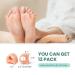 Welnove Toe Separator - Overlapping Toes Spacers Bunion Relief & Hammer Toe Corrector (6 Pack Small) | Pain Relief & Correct Alignment - Buy Online on GoSupps.com