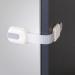 Vmaisi Baby Proofing Cabinet Locks - Childproofing Adjustable Multi Use Straps Latches for Drawers, Fridge, Dishwasher, Toilet Seat, Cupboard, Closet, Oven,Trash Can, Adhesive No Drilling (Grey)