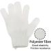 2Pcs Exfoliating Gloves - Bamboo Shower Gloves - Bath and Body Exfoliator Mitts - Scrubs Away Ingrown Hair and Dead Skin - for Shower Spa Massage and Dead Skin Cell Remover Loofah - White 1 pair White - Buy Online on GoSupps.com