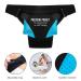 Shoulder Brace for Pain Relief | Adjustable Rotator Cuff Sleeve Wrap for Men & Women - Blue - Buy Online on GoSupps.com
