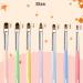 ANGNYA 7Pcs Nail Art Brush Set - Gel Nail Brushes for Nail Art Design and Painting - Ideal for Poly Gel and Acrylic Application - 7 Colors Available - Buy Online on GoSupps.com