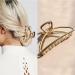 Xutong 8-Piece Rose Gold Metal Hair Clips Set - Small & Large Crescent Hair Clips for Thick Hair - Stylish & Durable Women s Accessories - Buy Online on GoSupps.com