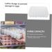 Mikikit 34 Egg Preservation Box Plastic Serving Tray Fridge Egg Holder Tray Kitchen Egg Tray Flat re-usable - Buy Online on GoSupps.com
