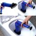 Household Cleaning Tools & Accessories dezirZJjx High-Pressure Pipe Dredging Device Pressure Pump Cleaner Bathroom Sink Toilet Drain Efficient Dredging- Blue - Buy Online on GoSupps.com