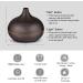 550ml Essential Oil Diffuser with Remote Control 3 Timer Settings Black - Buy Online on GoSupps.com