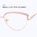 Zeelool Cat Eye Blue Light Blocking Glasses for Women - Stylish Metal Frame & Pink Blue Light Lens - International Shipping Available - Buy Online on GoSupps.com