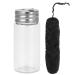 Refillable Dental Floss Corn Line Dental Floss with Container for Home for Dental Clinics for Toilets for Oral Cleaning(Black)