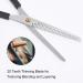 URAQT Hairdressing Scissors Kit Professional Hair Cutting and Comb Set Stainless Steel Thinning/Texturizing Scissors Barber Scissors for Salon/Home/Pet - Buy Online on GoSupps.com