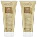 LOGONA Natural Cosmetics Lava Clay Wash Cream Patchouli (Pack of 2) 200 ml (Pack of 2)