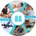 VeoryFly Soft Foam Ear Plugs for Sleep - 122 Pcs - 38 dB SNR - Noise Cancelling - Reusable - Comfortable - Hearing Protection - Foam Earplugs for Sleep, Snoring, Work - Blue - Buy Online on GoSupps.com