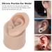 Simulation Silicone Ears Model for Piercing Practice - Realistic Fake Body Parts Display for Medical Training & Jewelry Teaching Tool - Buy Online on GoSupps.com