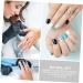 Healeved 30pcs Nail Case Para U as Nail Latex Barrier Nail Polish Protector Nail Polish Covers Skincare Tools Manicure Protector Tools Nail Tools for Nail Manicure Tools White 4x2cm White - Buy Online on GoSupps.com