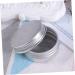 HAPINARY Box Lip Gloss Containers Cosmetic Mini Candle Round Metal Tins Small Cookie Tins Foldable Lap Desk Screw Lid Containers Jars Candle Making Tins Jars with Lid Tin Can Filling Travel - Buy Online on GoSupps.com