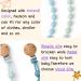 WeSweet 3PCS Pacifier Clip Silicone One Dummy Clips with one piece design Soother Clips Blue+dark Blue+white - Buy Online on GoSupps.com