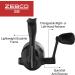 Zebco 33 Spincast Fishing Reel | Smooth Drag & Bite Alert | All-Metal Gears | Lightweight Graphite Frame | 33 Micro Triggerspin | Silver/Black - Buy Online on GoSupps.com