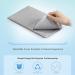 SuzziPad Microwavable Heating Pad 7x12 - Washable Cover - Pain Relief for Shoulder, Belly, Elbow, Knee - Moist Heat Pack for Cramps, Arthritis, Sore Muscles - Grey - Buy Online on GoSupps.com