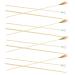 Healeved 5 Sets Pickup Bamboo Handle Earwax Removal Stick Bamboo Chicken Accessories Cleaning Tool Bamboo Ear Stick Ear Pick Cleaning kit Tool Three Piece Suit Clean 17.00X0.20X0.20CM