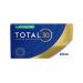 TOTAL30 for Astigmatism 3 pieces BC 8.6 mm DIA 14.5 mm CYL 1.25 AXIS 90 01.50 diopters