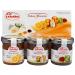 Buy Mustard Sauces Trio - Fig Pear & Orange (150g) | Lazzaris Gourmet Mustards for International Shipping - Buy Online on GoSupps.com