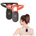 Encantost Smart Back Support Smart Posture Reminder Corrector Device Health Smart Back Support Smart Posture Reminder Device (Black+Orange)