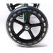 Knee Walker Universal 7.5 Inch Wheel with Non Marking Polyurethane - Replacement Part Fits Many Knee Scooters with 7.5" Wheels
