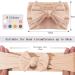 Bobishe 8-Pack Baby Hair Bands | Soft Nylon Turban Headbands for Newborns & Toddlers | Elastic & Comfortable Head Gear - Buy Online on GoSupps.com