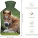 Buy Brown Horse Hot Water Bottle with Plush Cover - Cozy Hand Warmer for Adults & Children | 26.5x15.3cm - International Shipping Available - Buy Online on GoSupps.com