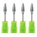 POPETPOP 4pcs Nail Polisher Cuticle Drill Bits for Nails Nail Sanding Drill Bits Nail Supplies Nail Art Sanding Bits Nail Drills Metal Nail Bits Manicure Tools Major Tungsten Steel Alloy 7x1.3cmx4pcs As Shown 3x4pcs