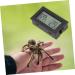 BESPORTBLE 2pcs Reptile Temperature and Humidity Meter Black 4.5X2.5cm - Buy Online on GoSupps.com