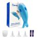 Berrcom baby nasal sucker baby electrical nose cleaner with 3 reusable snot suction nozzles and suitable batteries for newborn toddlers