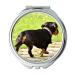 YENDOSTEEN Mirror Travel Mirror Dachshund Dog Pet Cute Run pocket mirror portable mirror