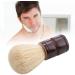 Anggrek Traditional Shaving Brush - Portable Men's Nylon/Bristle Brush for Home & Salon | Premium Wooden Rasier Brush with Shaving Foam & Soap - Buy Online on GoSupps.com