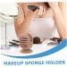 FRCOLOR Silicone Makeup Applicator Travel Bag - 4pcs Beauty Sponge Holder & Organizer - Assorted Colors - 21x5.2CM - Buy Online on GoSupps.com