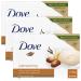 Dove Dove Beauty Cream Bar Moisturizing Solid Soap Vanilla and Shea Butter 2 x 90g 3 Units