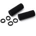 Miuance Small Black Hair Ties 120 PCS - No Damage Elastic Ponytail Holders for Kids Girls - Buy Online on GoSupps.com