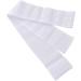 Garneck Elastic Compression Wraps - Ankle Wrist Knee Calf & Thigh Sleeves for Sports & Fitness | White Compression Brace for Weightlifting & Running - Buy Online on GoSupps.com