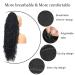 Porsmeer 76cm Wavy Curly Black Ponytail Hair Extension - Clip-In Afro Braid for Women | Natural Look & Easy to Use - Buy Online on GoSupps.com