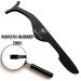 False Eyelash Applicator & Extension Tweezers - Easy Lash Application & Removal, Magnetic Stainless Steel - Black - Buy Online on GoSupps.com