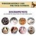 10 Pack Small Animal Combo Apple Wood Activity Toys | Organic Chew Toys for Hamsters, Rats, Chinchillas | Natural Pet Snacks | Pet Accessories - Buy Online on GoSupps.com