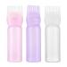 Lot de 3 flacons applicateurs gradu s pour coloration des cheveux 170 ml